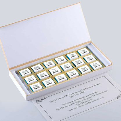 Buy Personalised gifts I Order online for Customised chocolate gift box for Birthday