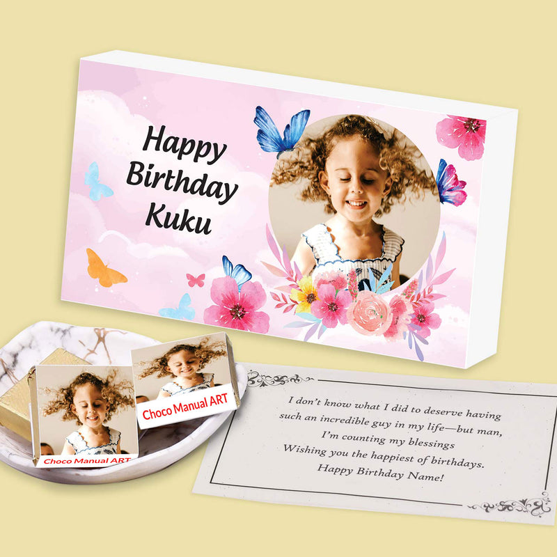 Personalised chocolates with names for boyfriend
