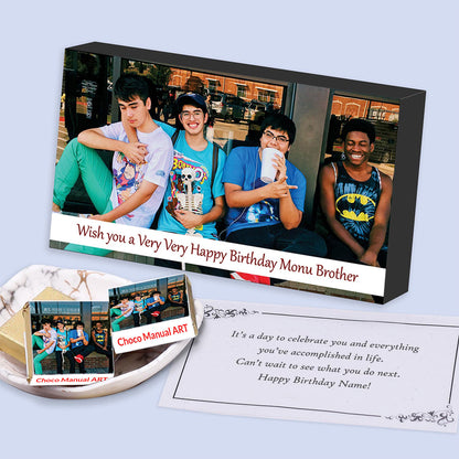 Customized chocolate box for birthday near me