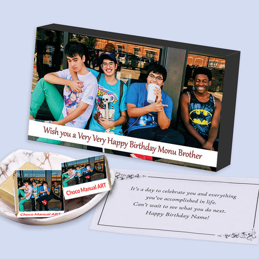 Customized chocolate box for birthday near me