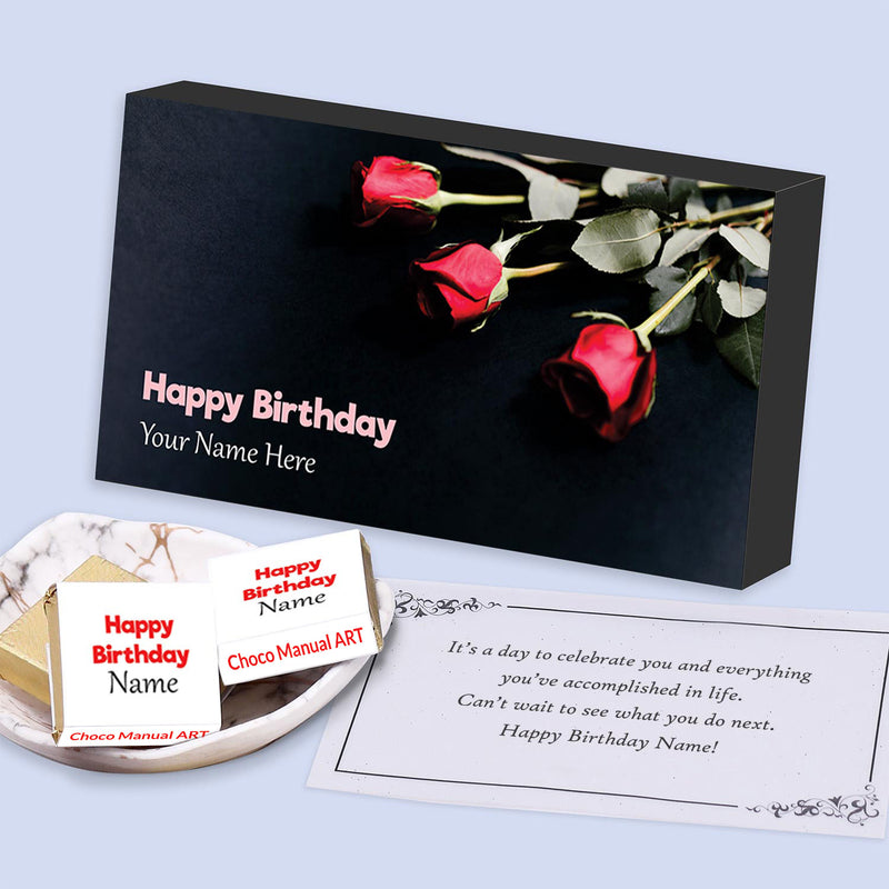 Chocolate gift Box for birthday
