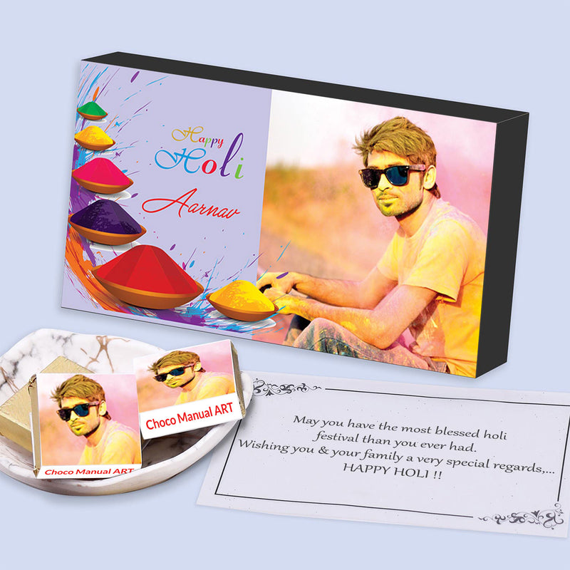 Chocolate holi gift hamper price