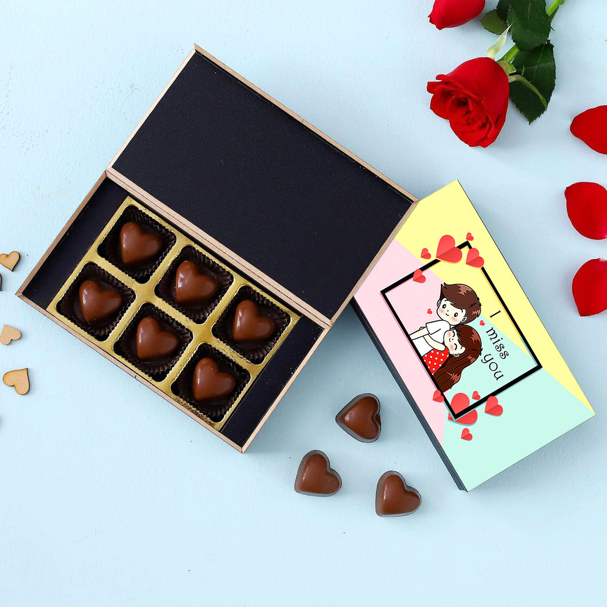 I miss you chocolate gift box – Choco ManualART
