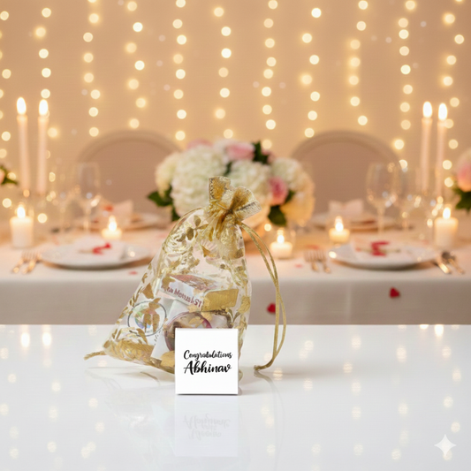 sentiments  Customizable Chocolate-2 (25 pcs to 100 pcs)