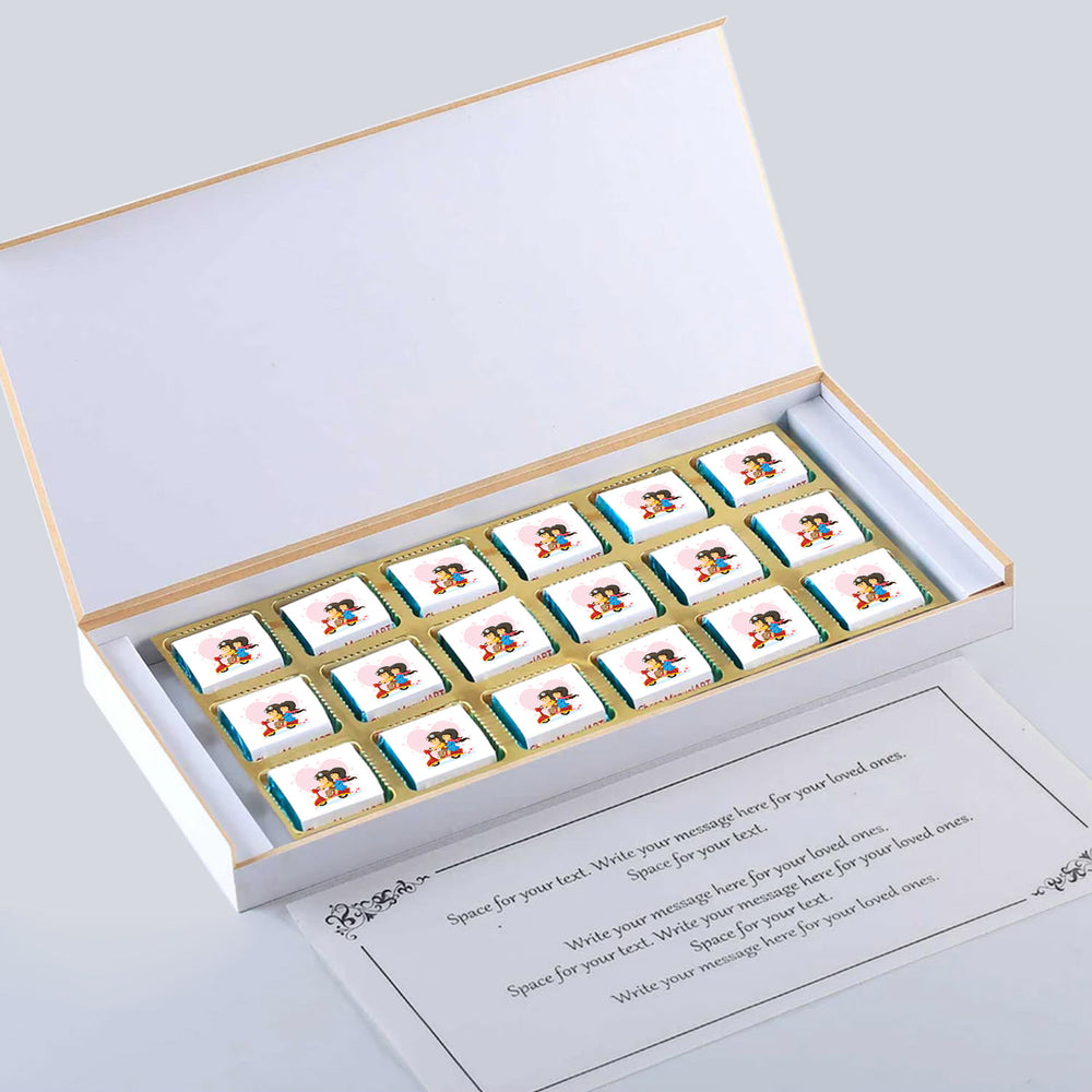 I Love You Printed chocolate for gifts