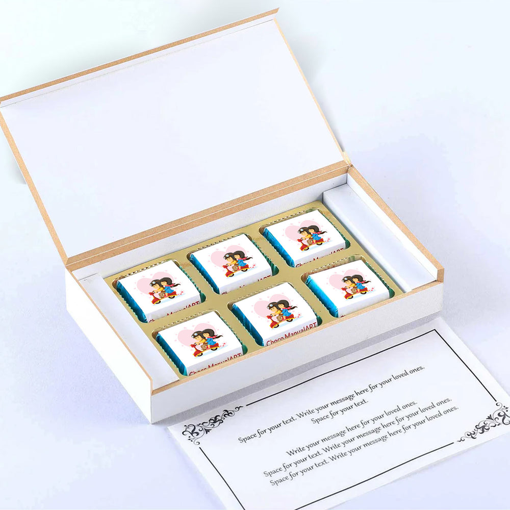 I Love You Printed chocolate for gifts
