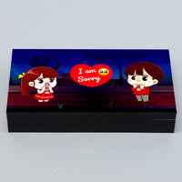 I Am Sorry Chocolate Box with black  | Choco ManualART