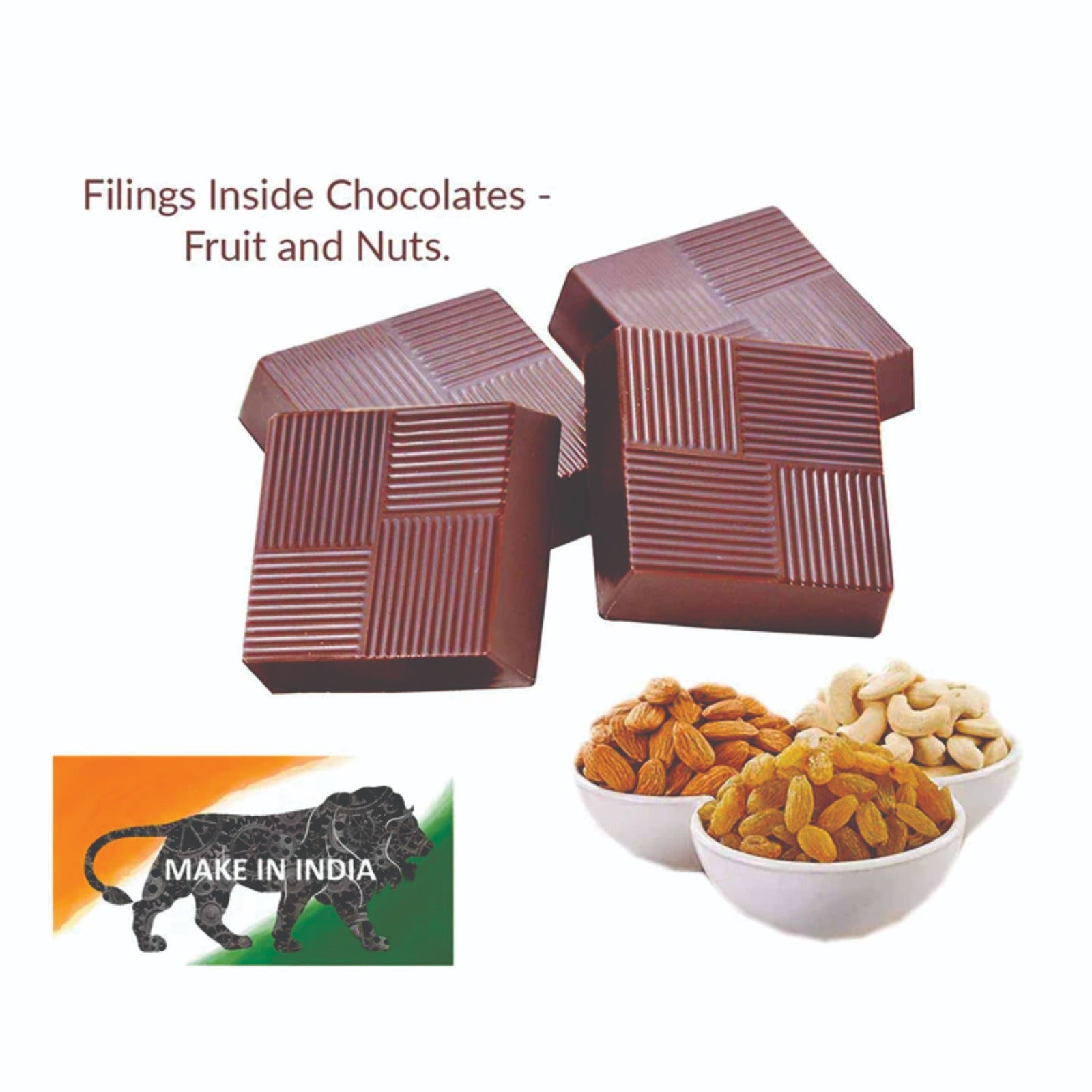 Delightful Rakhi COLOUR theme Premium Chocolate Gift Box