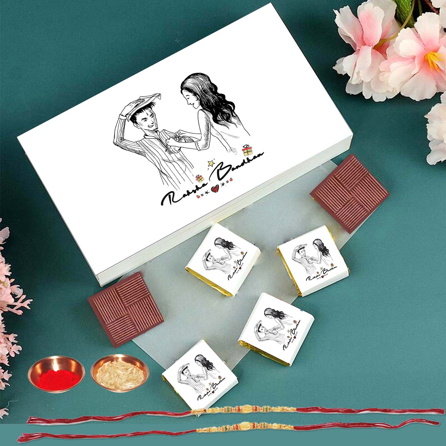 Chocolate gift box for your cute little sister & Brother