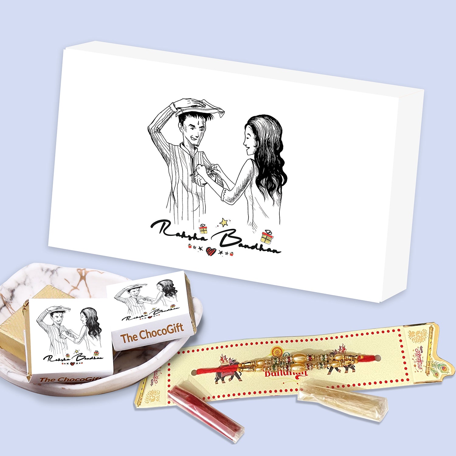 Chocolate gift box for your cute little sister & Brother