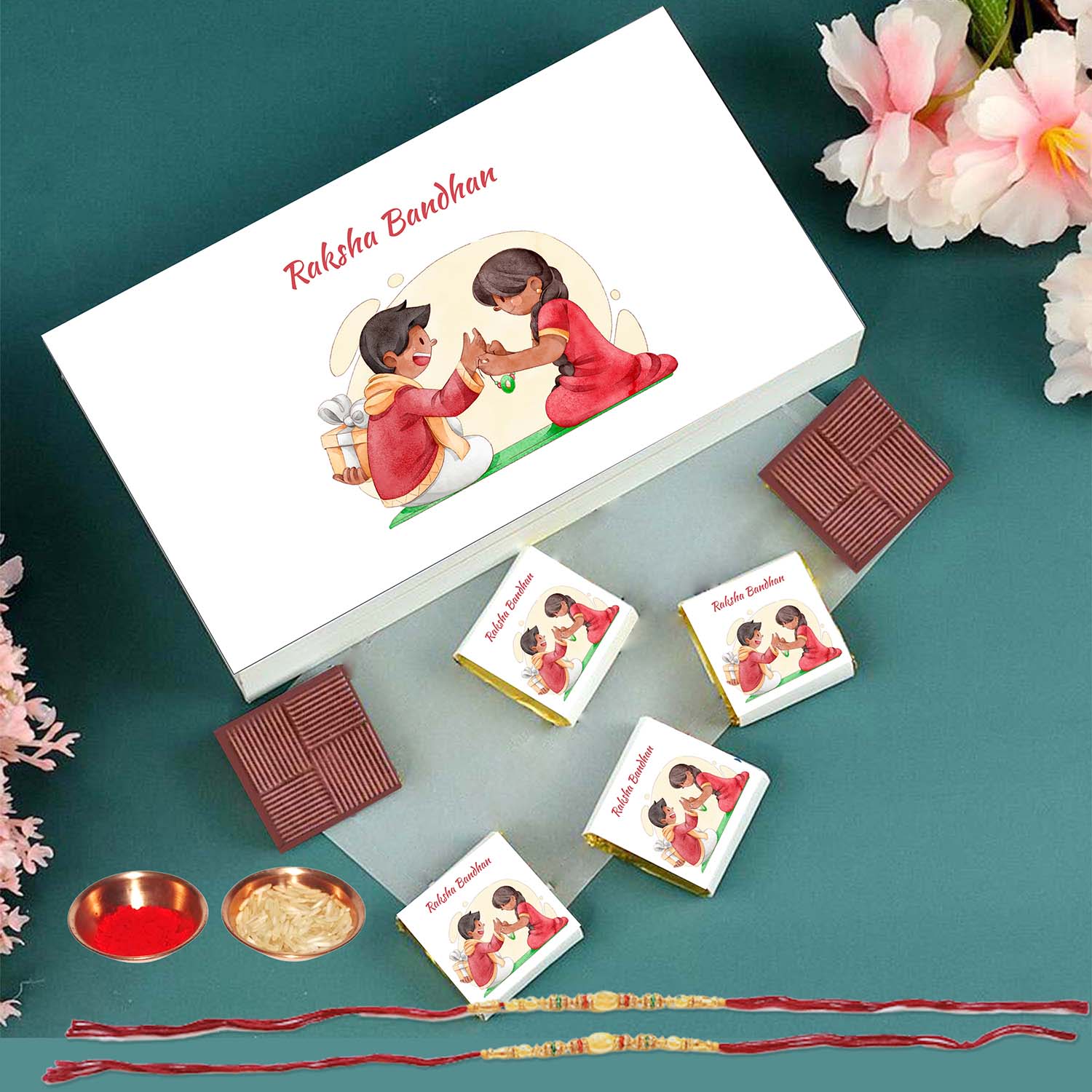 rakshabandahan chocolate gift box for your brother 