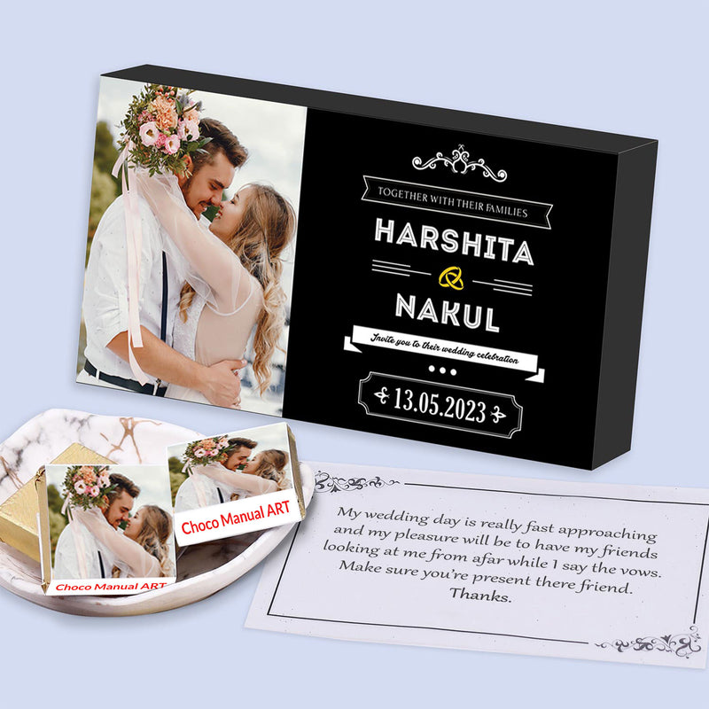 Wedding invitation text message