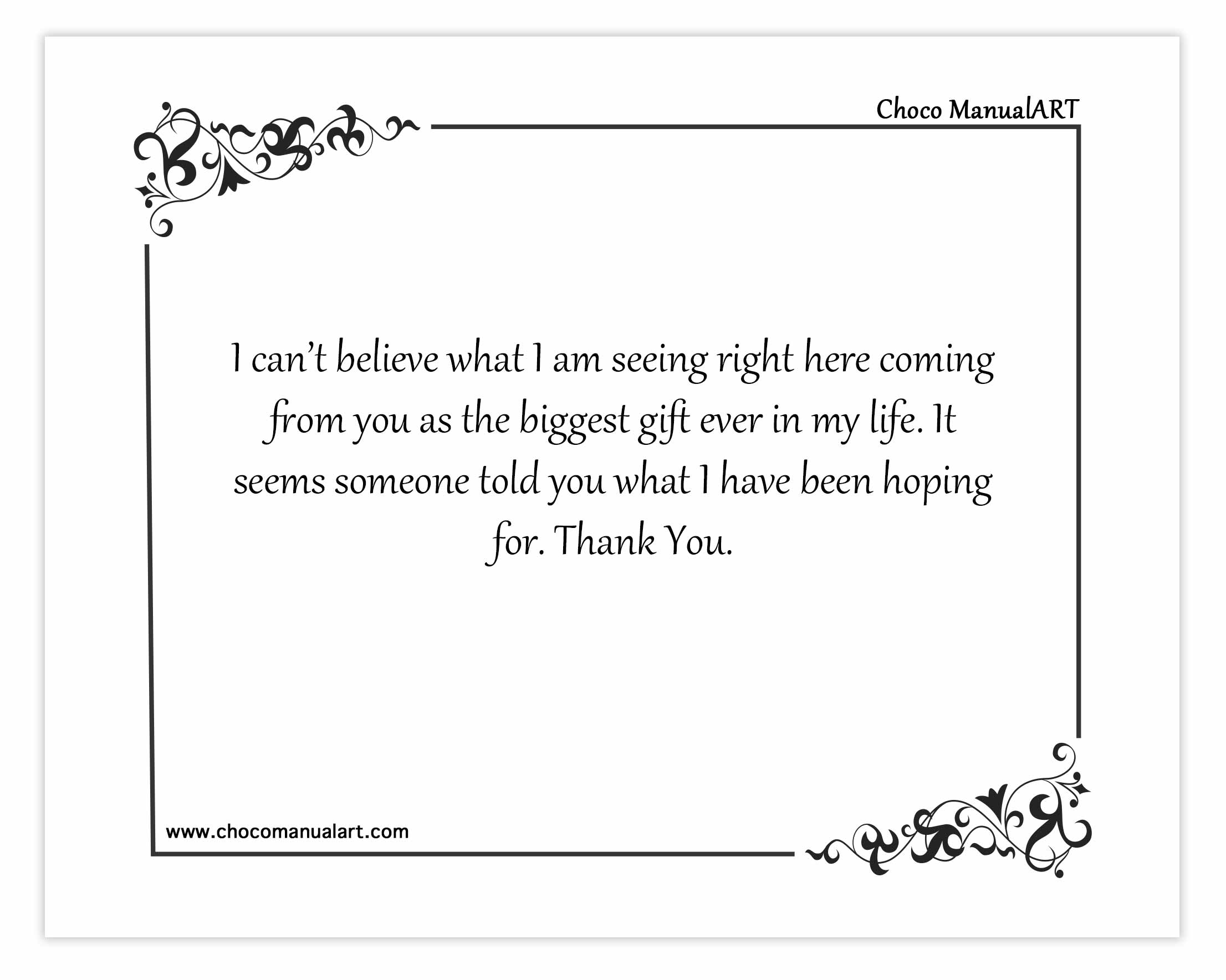 I can’t believe what I am seeing right here coming from you as the biggest gift ever in my life. It seems someone told you what I have been hoping for. Thank You.