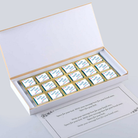 Introducing customised chocolates twins birth announcement