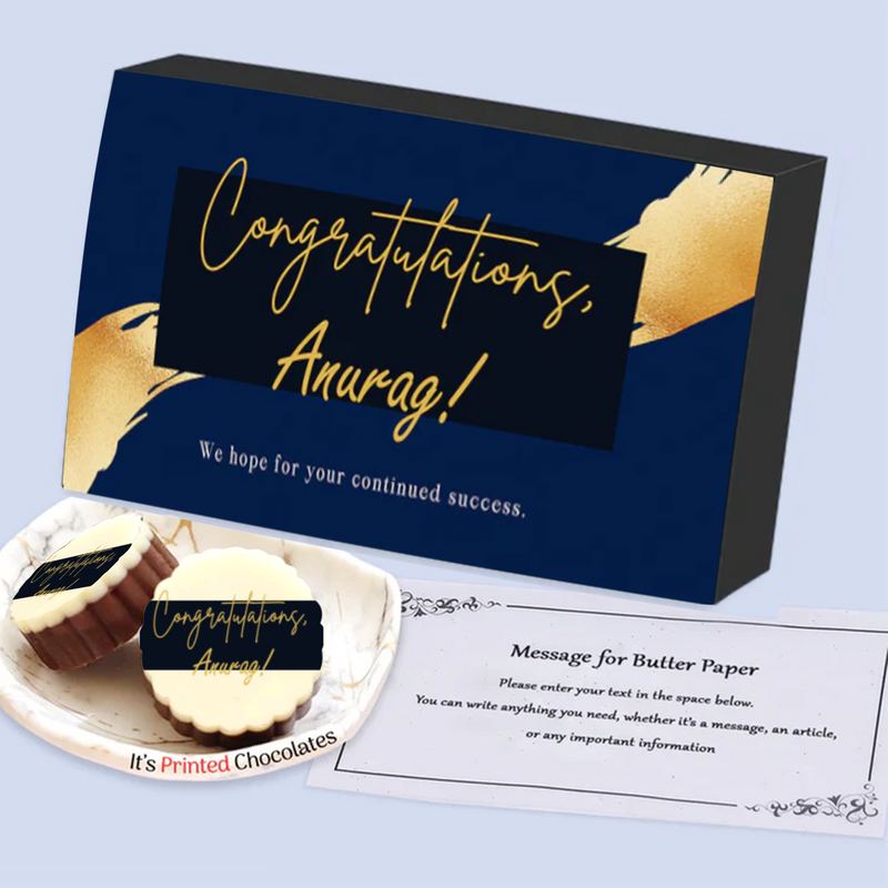 Congratulations Chocolate & Personalised Gifts (Copy) (Copy)