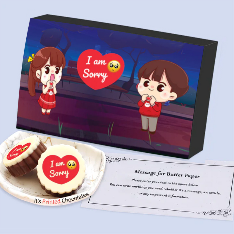 Sorry Chocolate Gifts - Choco ManualART