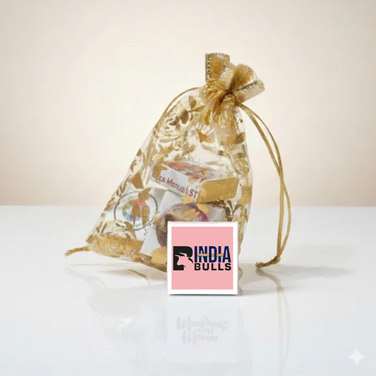 Luxury Chocolate Gift Potli with Personalized Photo Chocolates