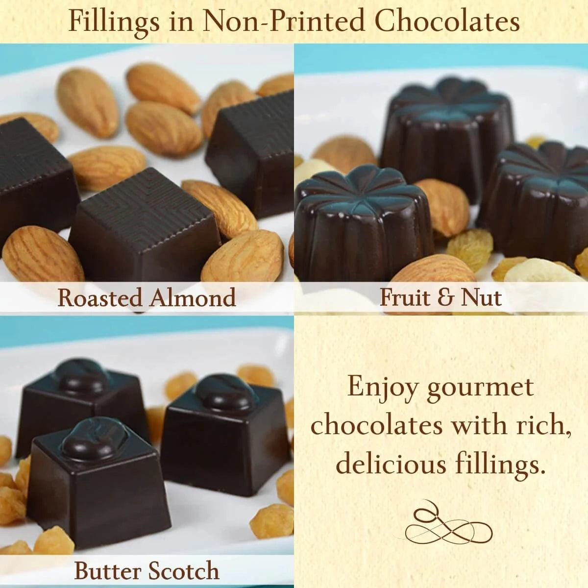 Corporate Diwali Chocolate Gift Box – 9 Chocolates | Custom One Printed | Min. 10 Boxes