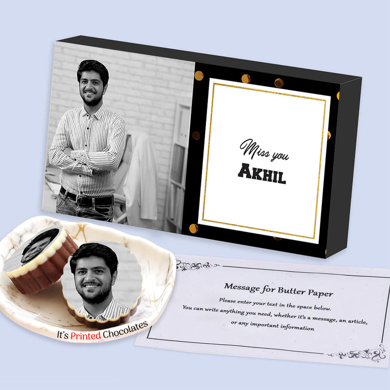 Sorry Printed Chocolates For Your loved Once