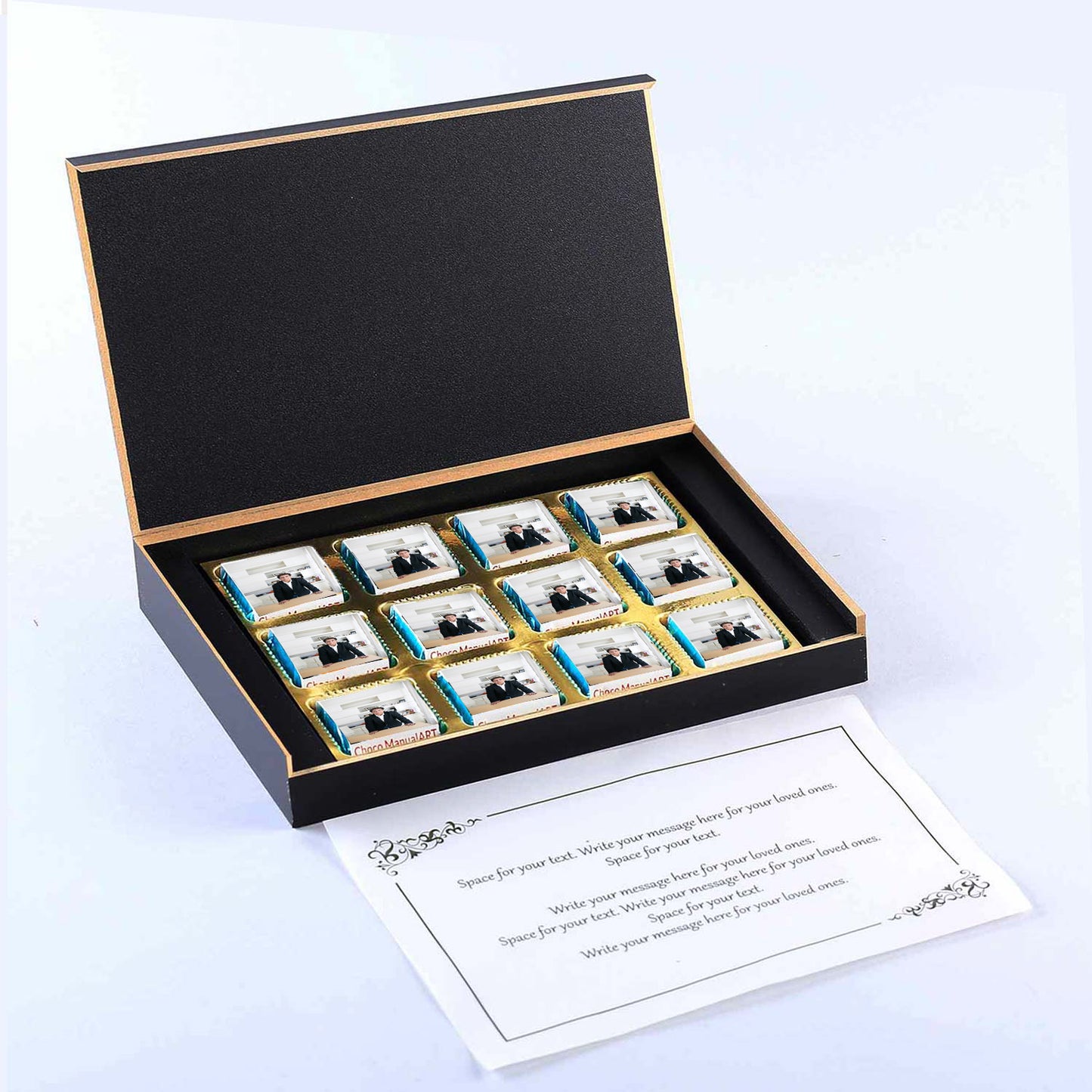 Delicate Rakhi Design Printed Back Elegant Customised Gift