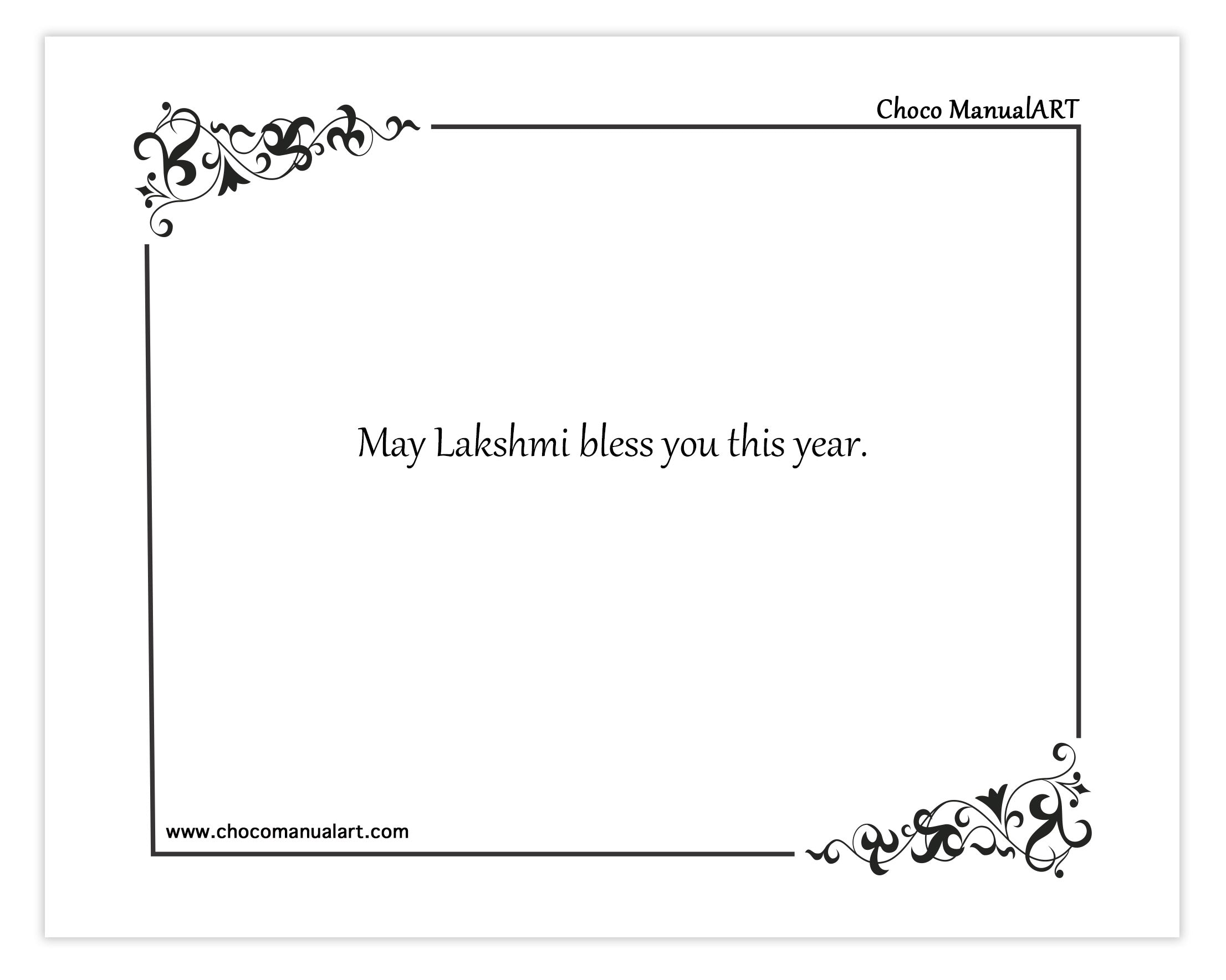 May Lakshmi bless you this year.