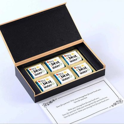 Chocolate Gift for Sister - Customised Rakhi Gift
