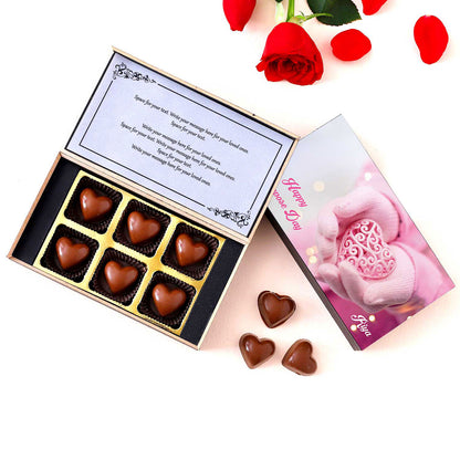Propose Day Personalised Chocolate gift I Buy at Choco ManualART