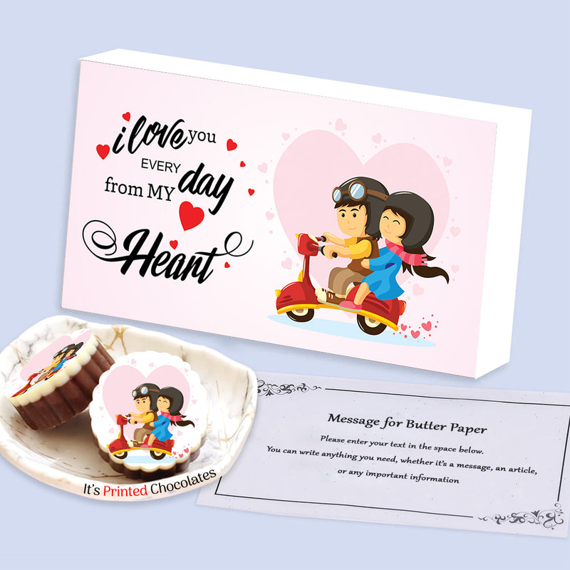 Sorry Gift Idea | Buy Personalised Chocolate with Photo Name Messages Print on them