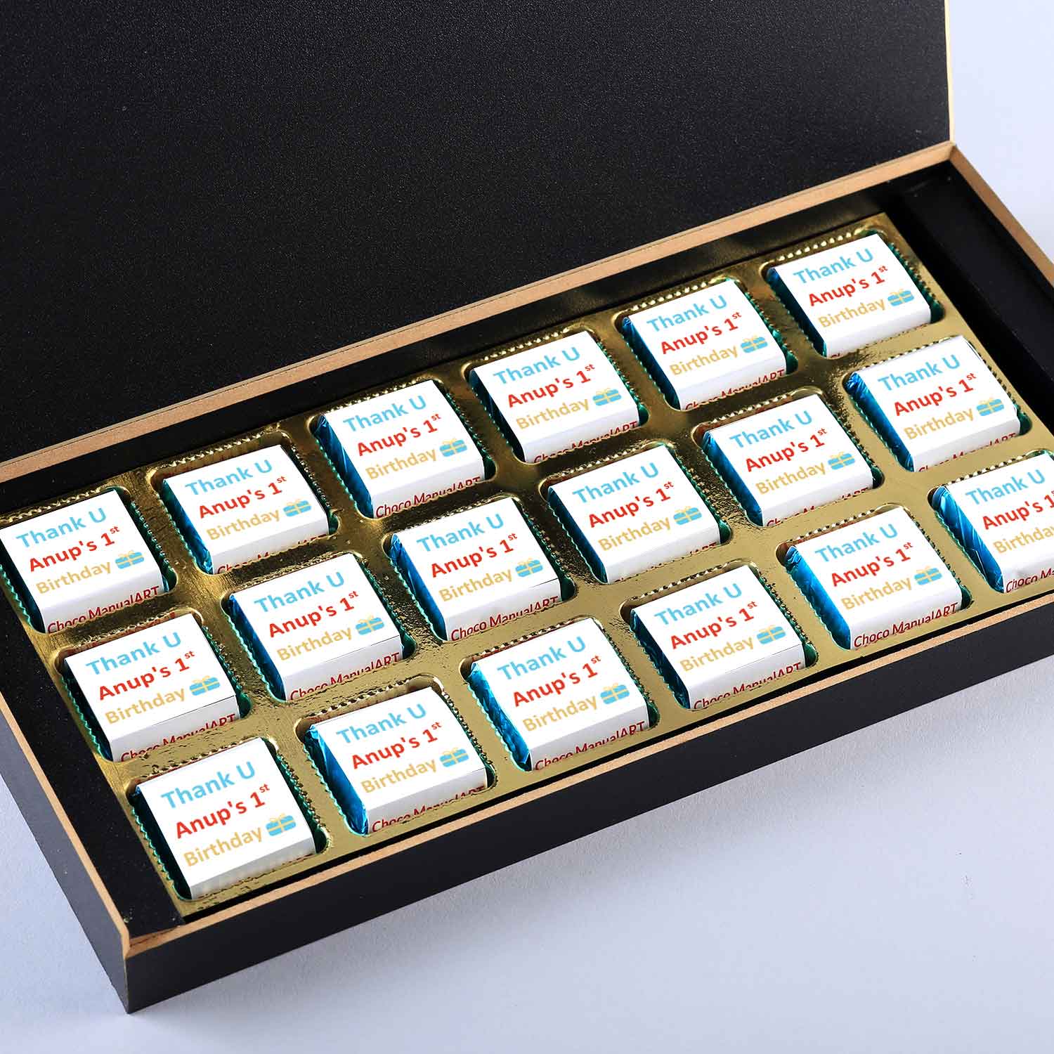 Unique return gift ideas for 1st birthday.   Personalised return gifts for adults  Chocolate box for birthday gift   Birthday gift for girlfriend chocolate box.