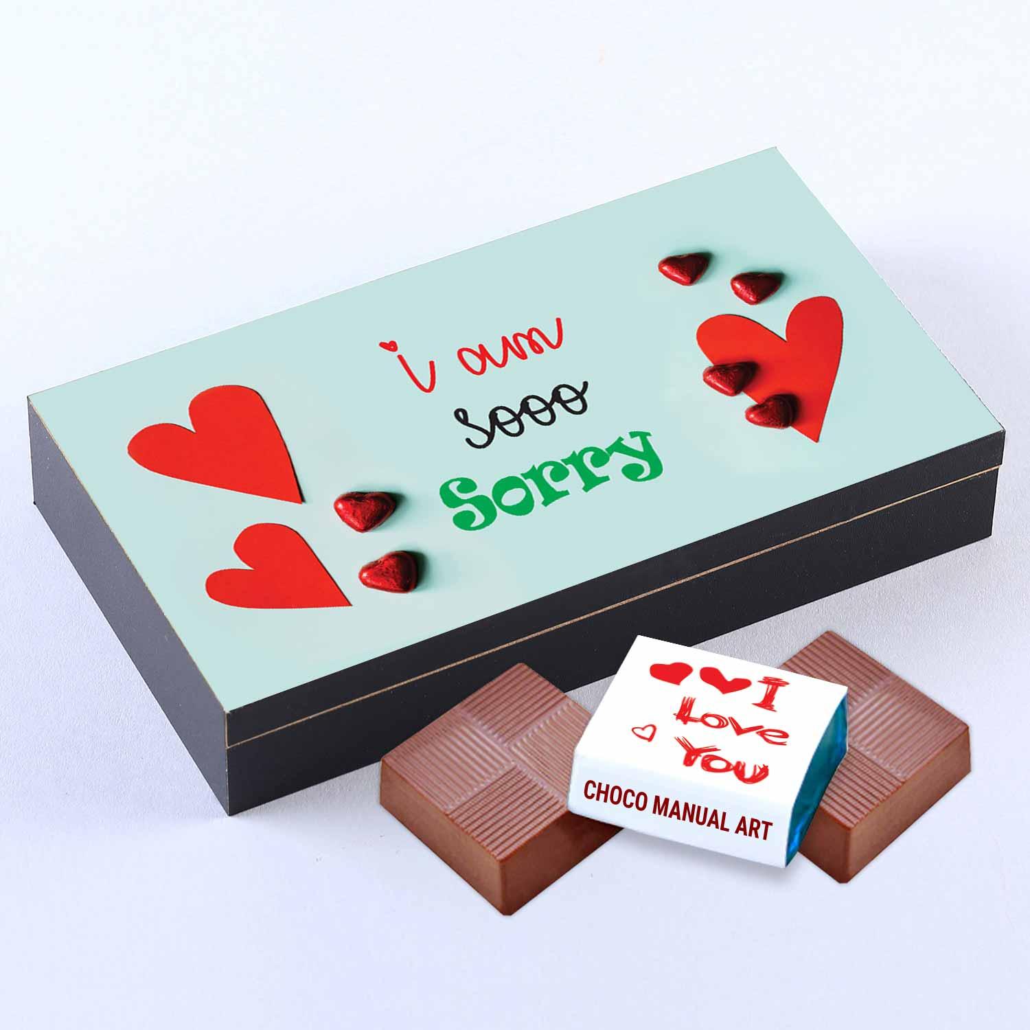 I Am Sorry Chocolate Box - Choco Manual ART