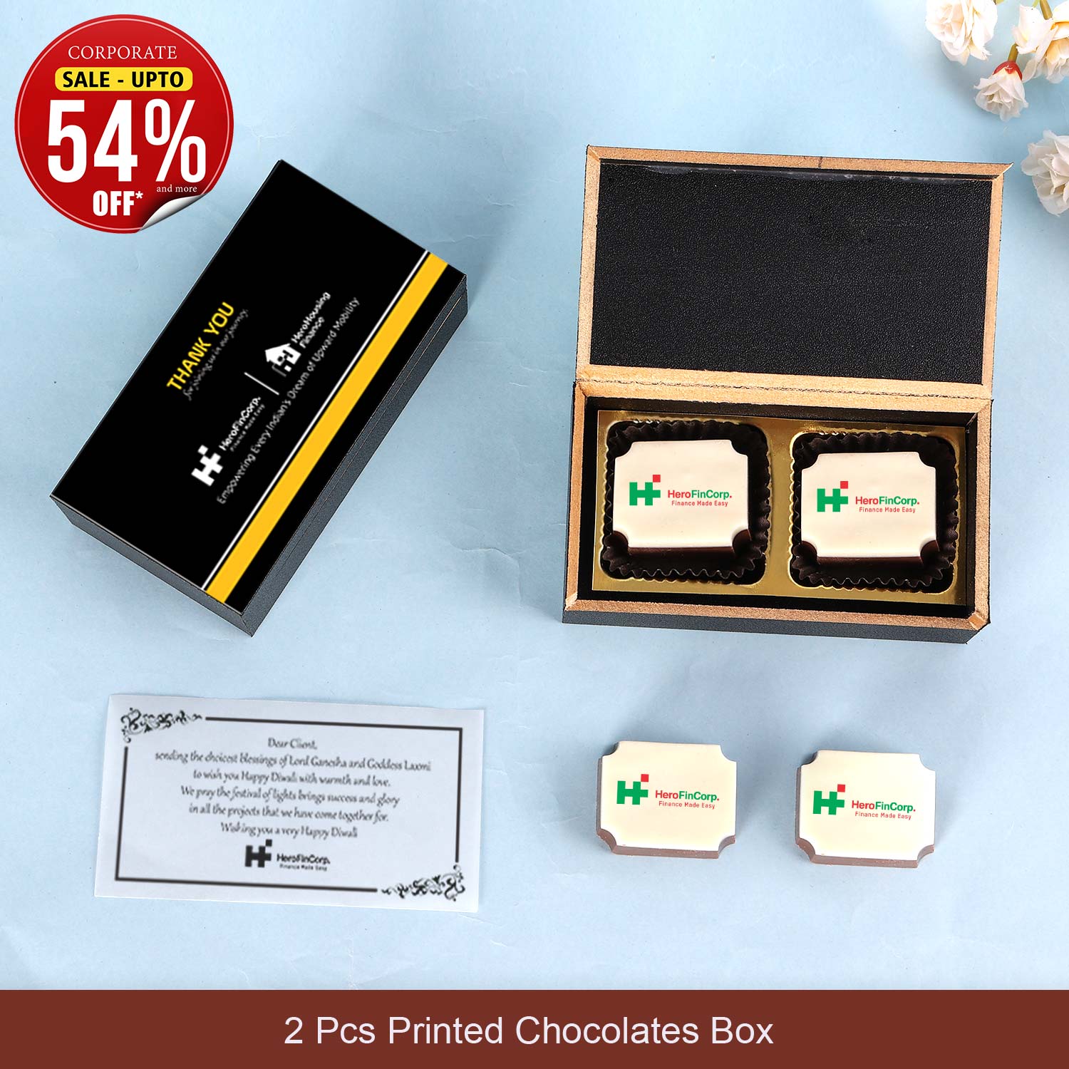 Buy at ChocoManualART custom logo chocolate
