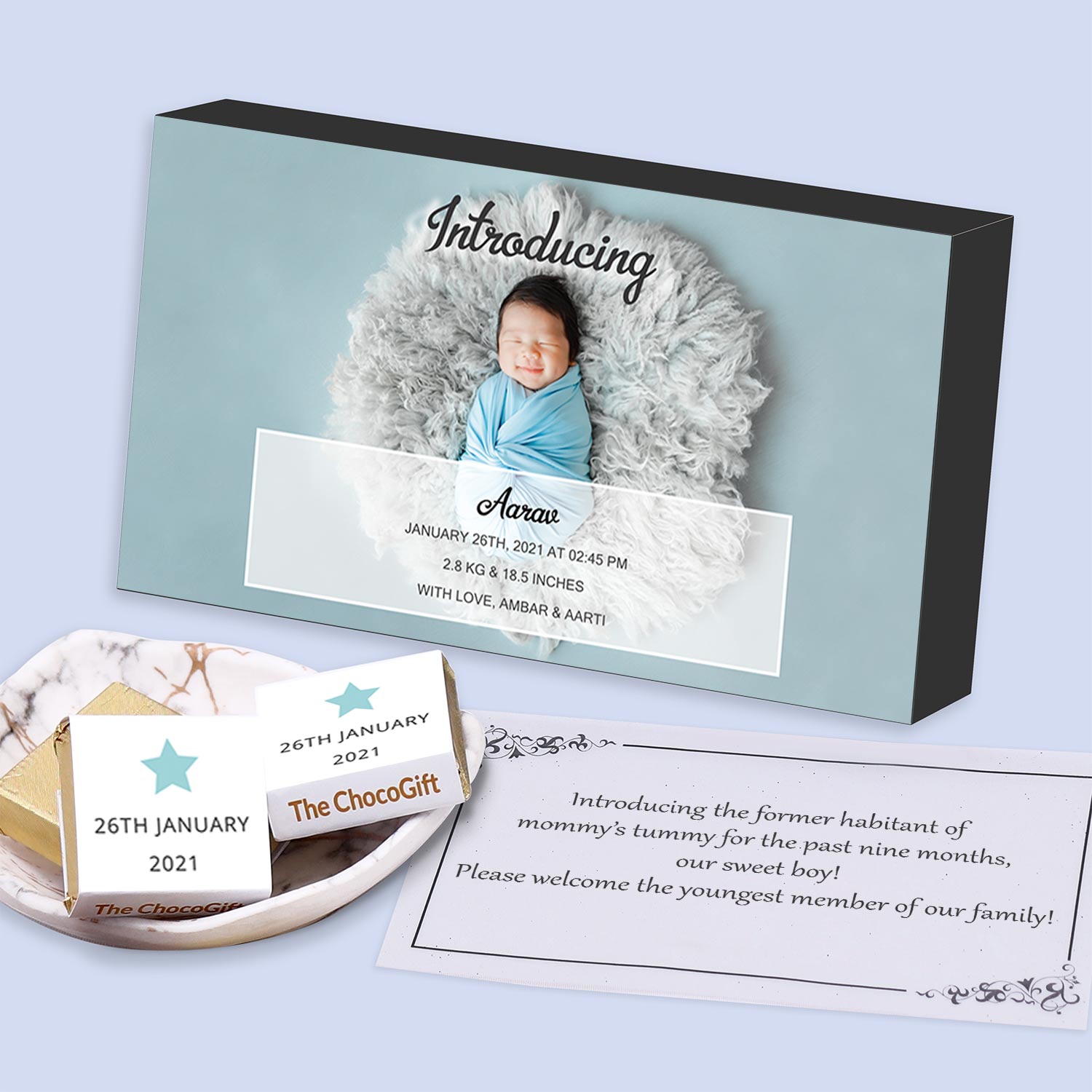 New baby announcement gifts cheap