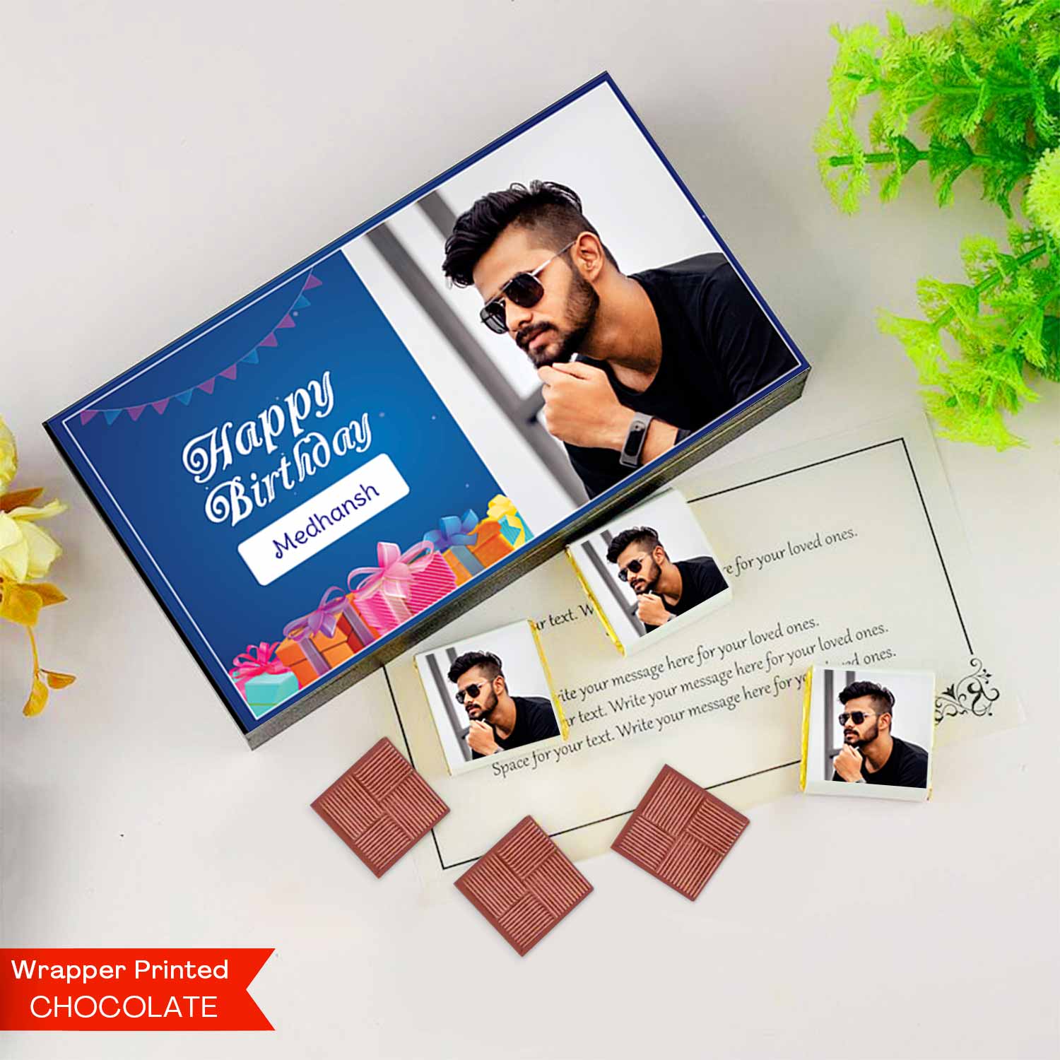  personalised chocolate corporate gifts personalized chocolate gifts personalised chocolates personalized chocolate box photo printed chocolate personalised wrapping paper for gifts chocomanualart personalized wrapping paper for gifts