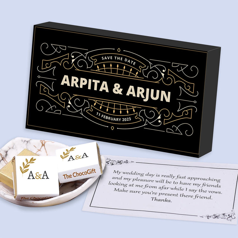  personalised wedding invitation