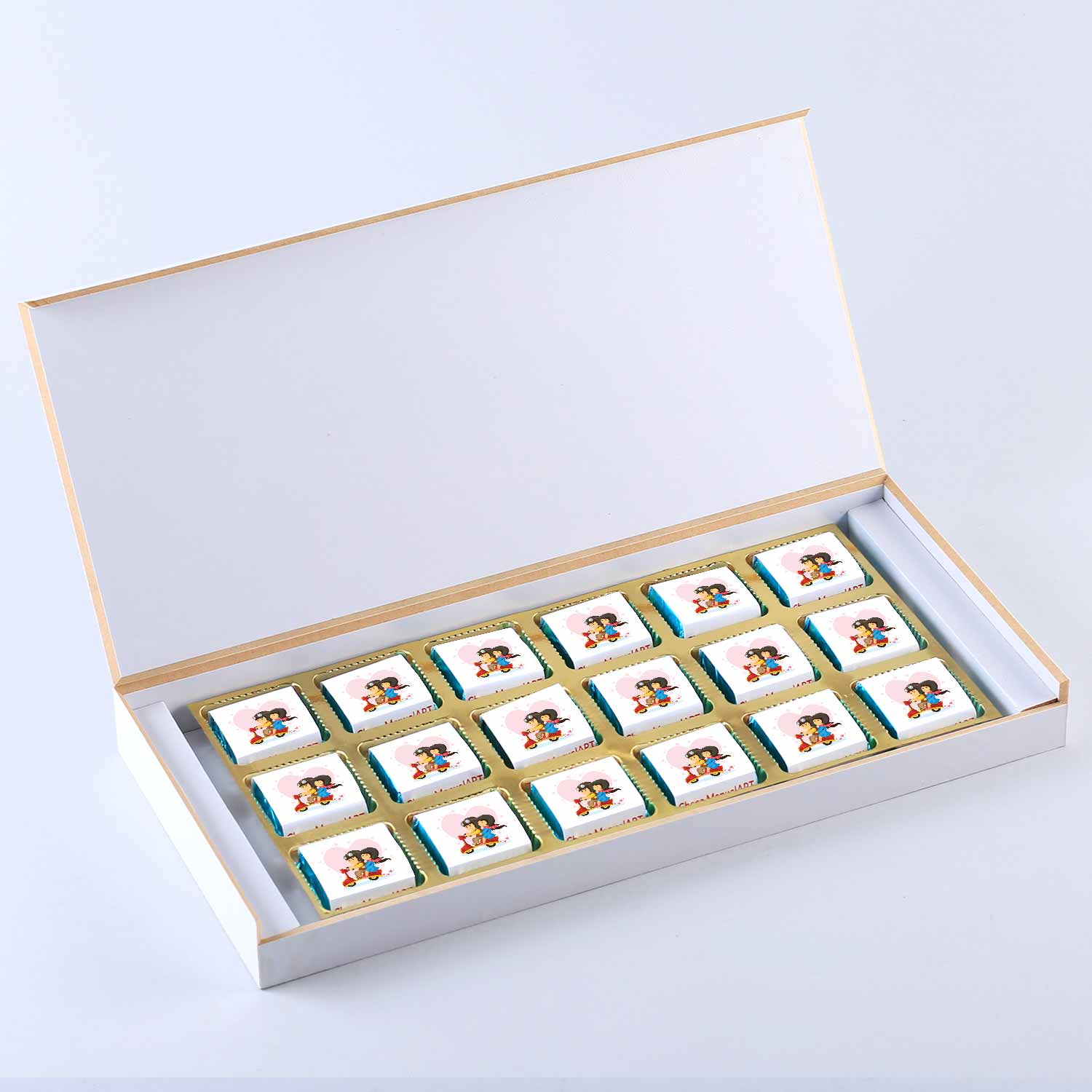 I Love You Printed chocolate for gifts