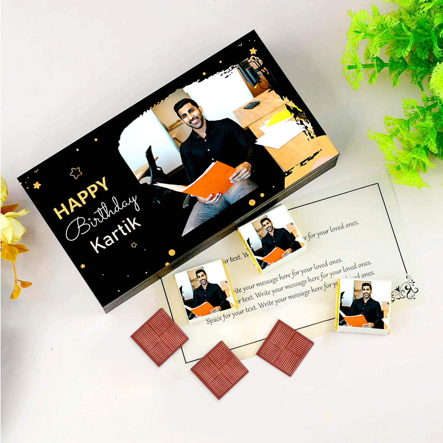 Best Birthday Personalised Chocolate Gift