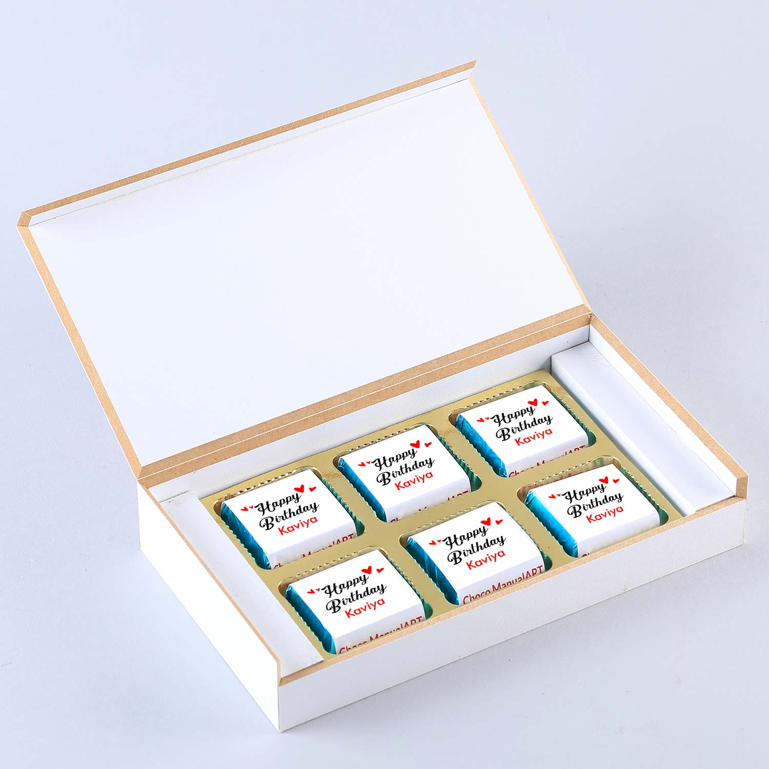  Chocolate Gift Box. Birthday Gift For ChocolateLovers. Fruit and Nuts Chocolate In Box.