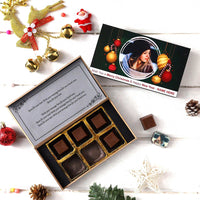 Personalized gift with Gold Classic Snowflake, Light Garland, and Christmas Ball Gift