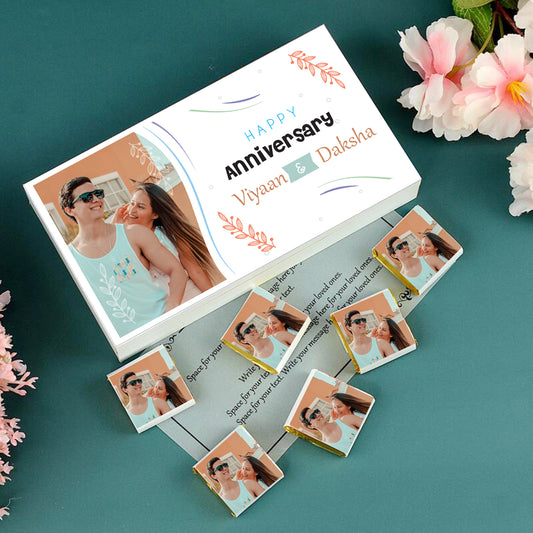 Photo Printed Chocolates with graceful design on boxPhoto Printed Chocolates with graceful design on box