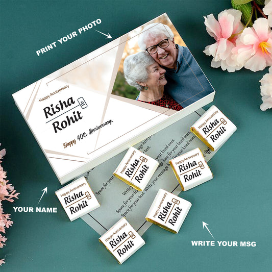 Everyone loves chocolates! Chocolates are perhaps the most widely accepted gift. Surprise them with the name printed on chocolates 