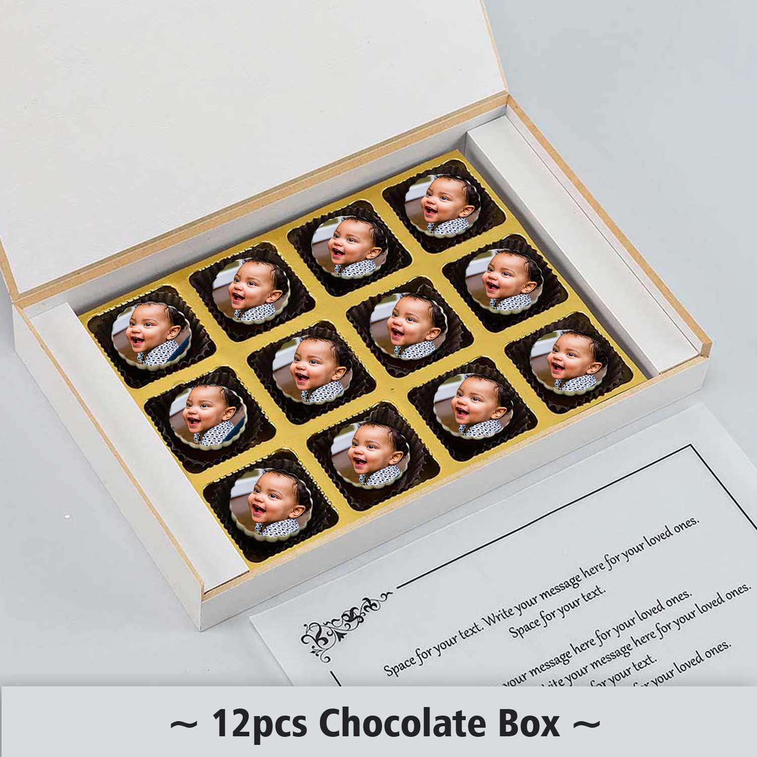 Thank You printed chocolates birthday return gift