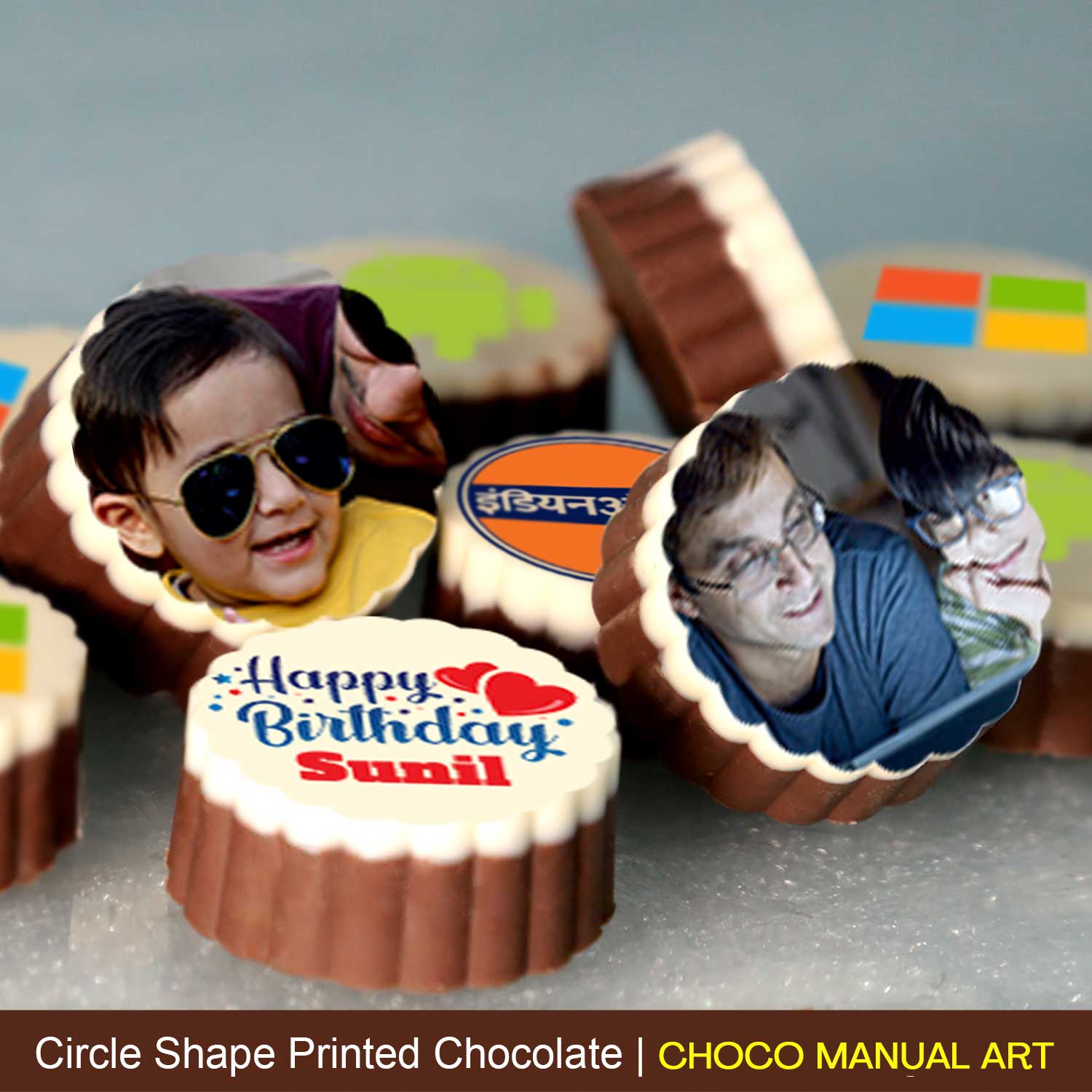 Printed Chocolates For Father's Day 