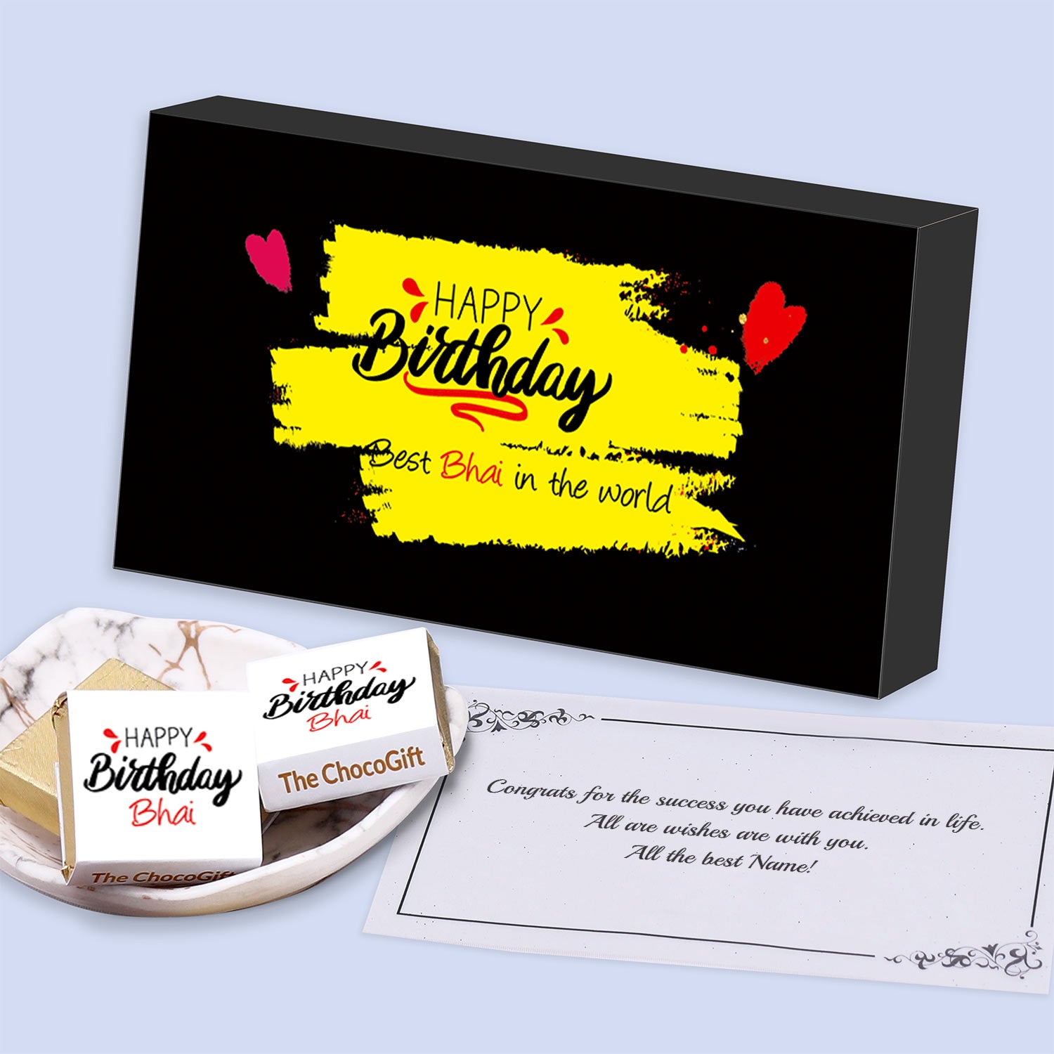 Personalise Wrapper Printed Chocolate Gifts