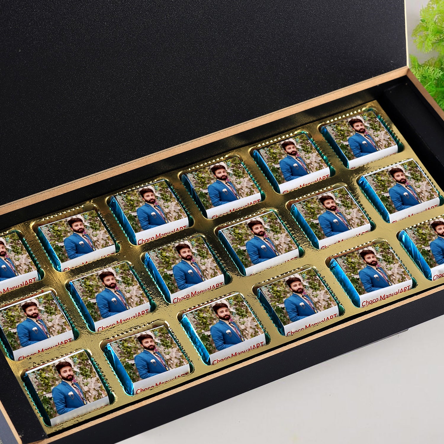 Birthday gift Ideas For Husband and Wife. Personalised Chocolate Box For Boyfriend and Girlfriend. Customised Gift Mom and Sister.