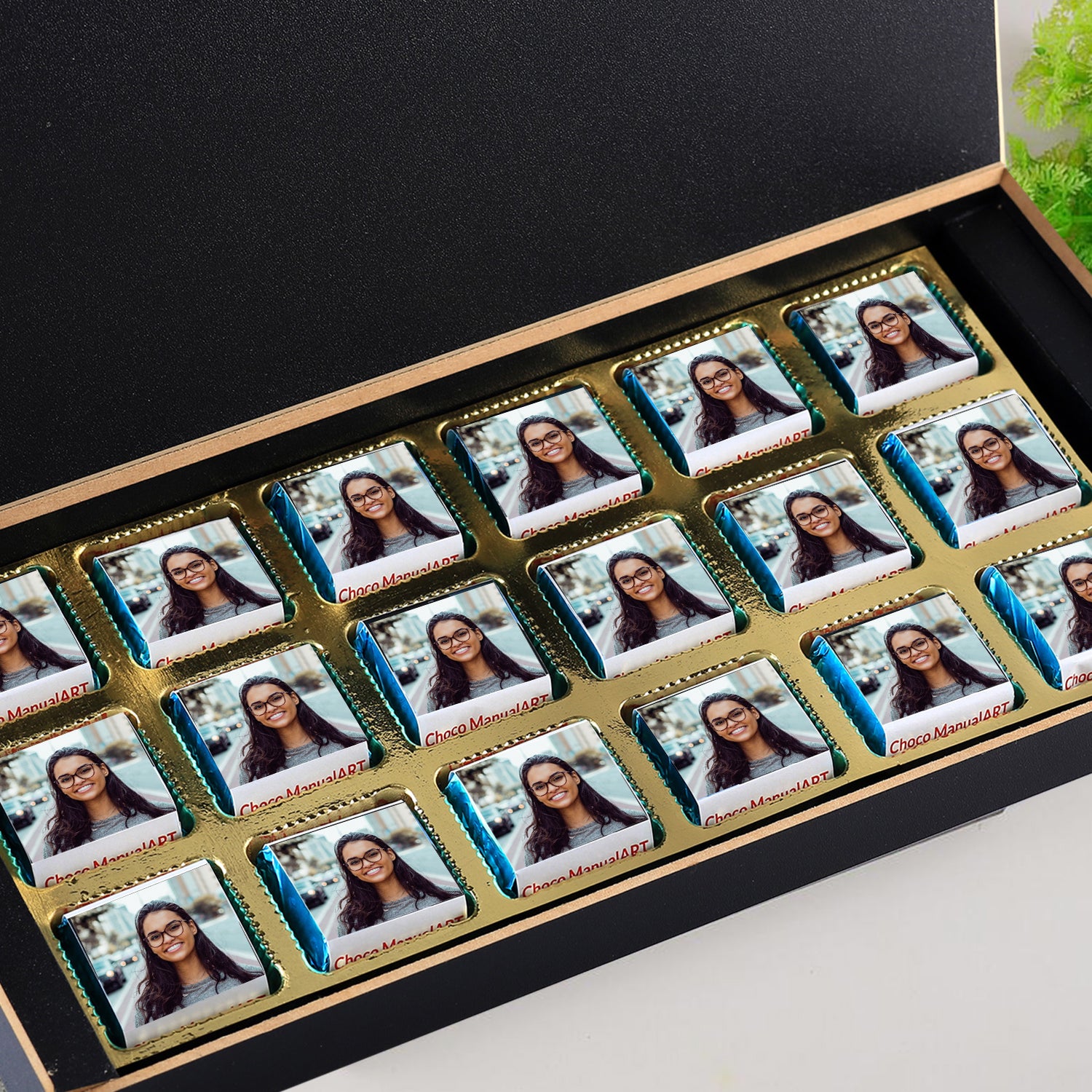 Printed Chocolate Box For Birthday.