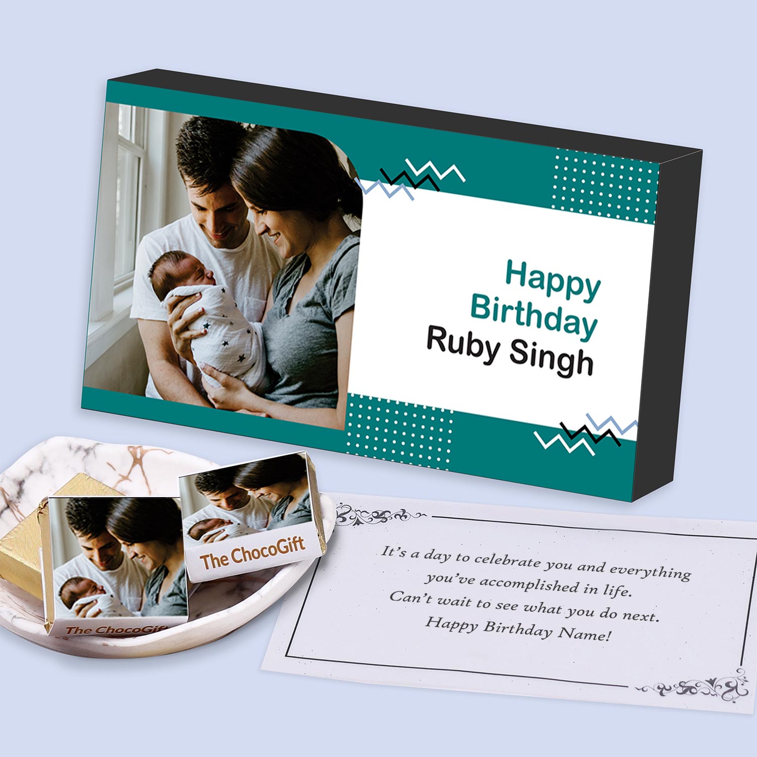 Best unique gifts for friends Birthday I Buy Image Printed Chocolates Online
