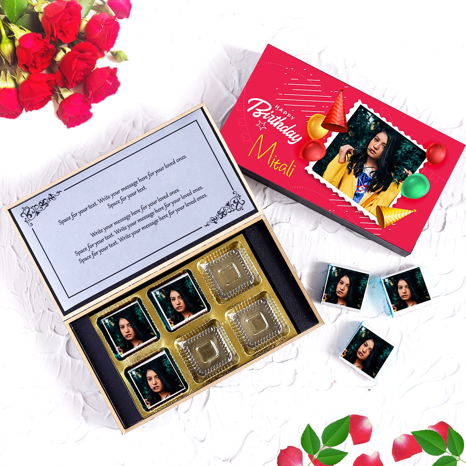 Online Customised chocolates as a special birthday gift,Personalised Chocolate Gift Box, Chocolates With Names Photo, Customised Gifts India, Dark Customized Near Me ,For Birthdays Message Inside, In Special Birthday ,Happy 1 Rupees Images, On Wrapper Singapore Name, Personalized Online Ideas, Girl Unique Same Day Delivery ,Online Pack Best Customize, Her Boyfriend Husband, Girlfriend chocolate gift