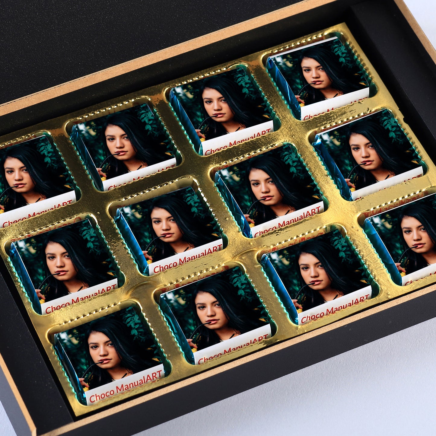Customized Chocolate box with Wrapper chocolates