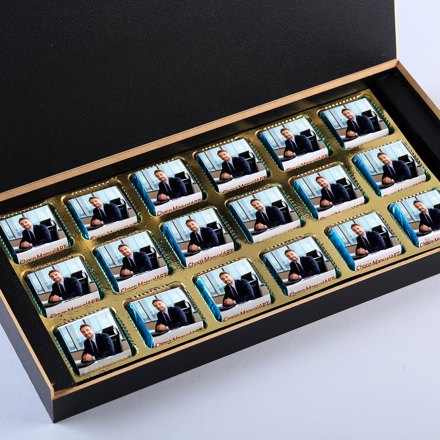 PERSONALISED PRINTED CHOCOLATE WRAPPER WITH YOUR FAVORITE PHOTO ON IT. Beautiful Personalised Box. ..