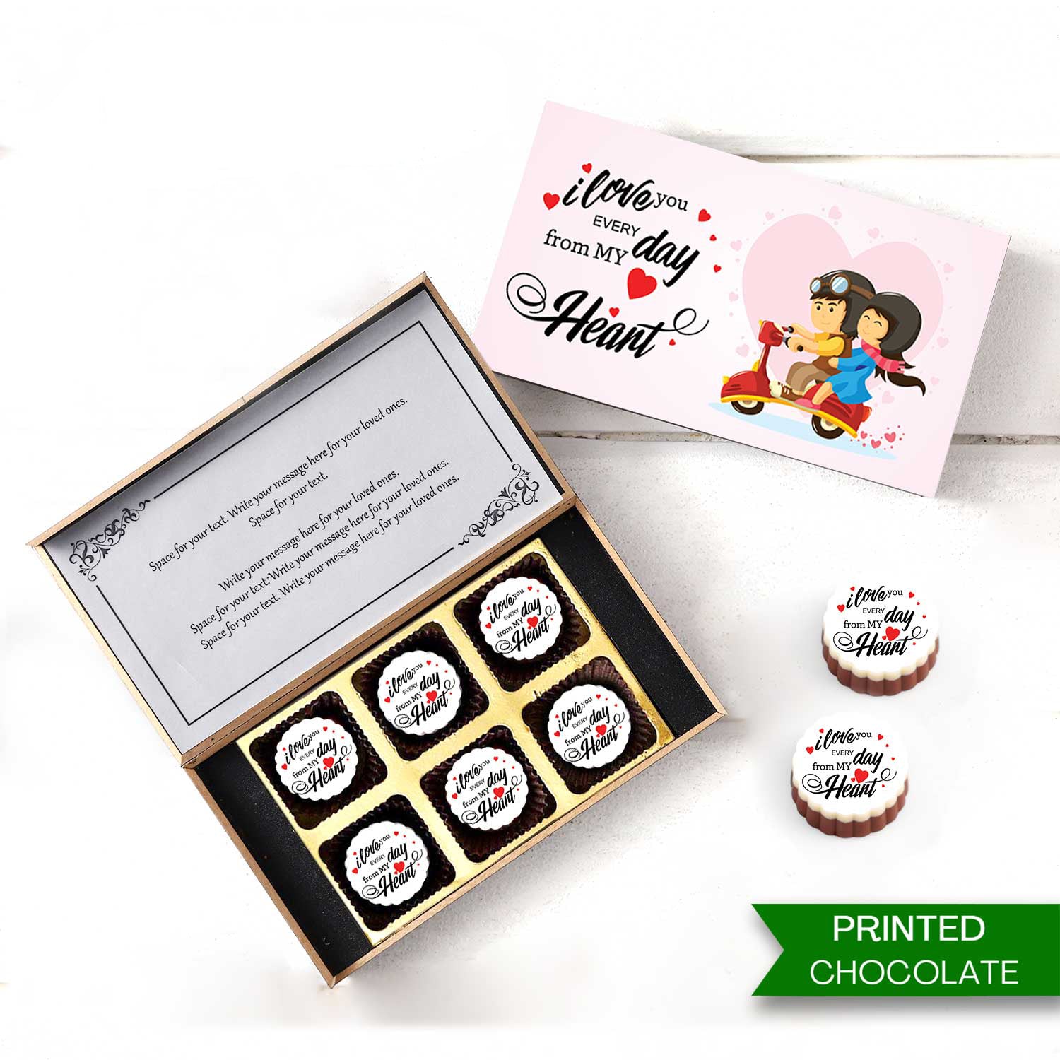 Buy I Love You Customised Chocolate Online In India